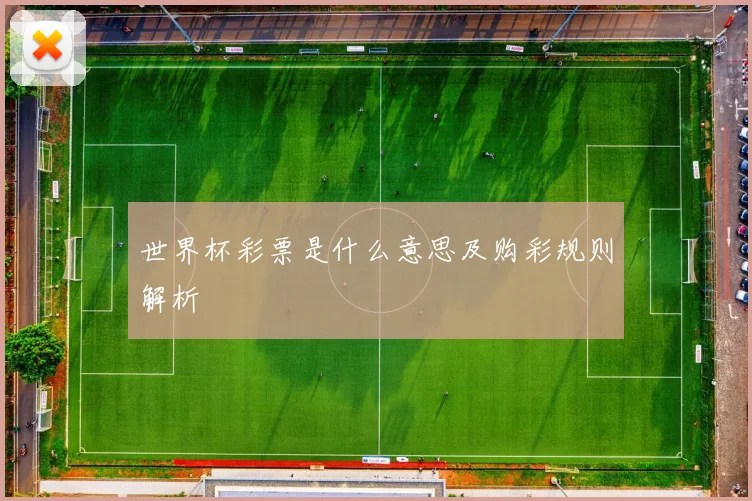 世界杯彩票是什么意思及购彩规则解析